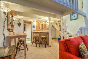 TV, fireplace - Ski Time Square 208 (Steamboat Springs)