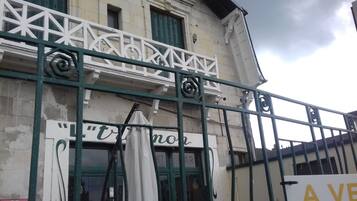 Façade de l’hébergement