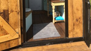 Tent, 1 King Bed, Non Smoking | Bathroom shower - Quex Livery Glamping (Birchington)