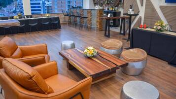 Sala de estar en el lobby