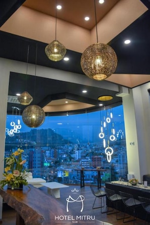 Pemandangan dari properti