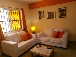 Sitzecke in der Lobby