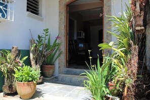 Entrée de l’hébergement