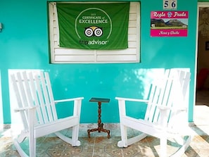 Voorkant van accommodatie