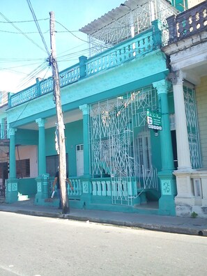 Façade de l’hébergement 