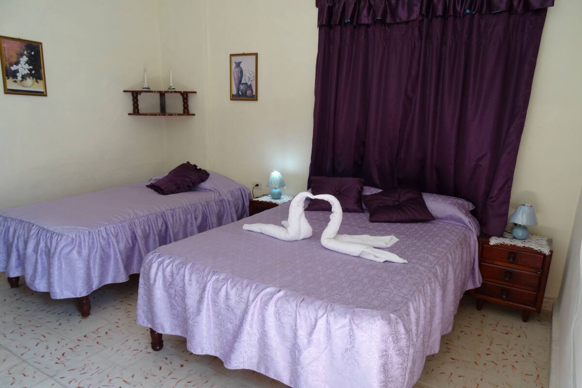 Doppel- oder Zweibettzimmer | Minibar, Bügeleisen/Bügelbrett, Bettwäsche