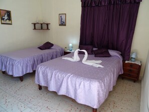 Doppel- oder Zweibettzimmer | Minibar, Bügeleisen/Bügelbrett, Bettwäsche