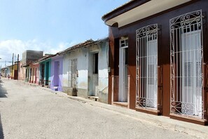 Udsigt fra overnatningsstedet