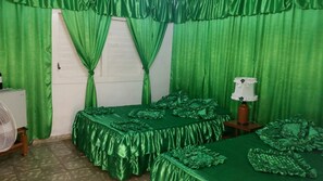 Double or Twin Room | Minibar, iron/ironing board, bed sheets