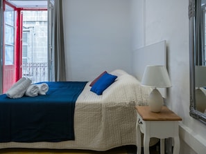 1 Schlafzimmer, Bügeleisen/Bügelbrett, kostenloses WLAN, Bettwäsche
