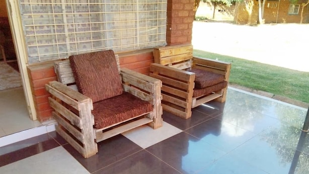 Terrace/patio - Patience & Mario House (Lilongwe)