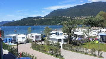 Blick von der Unterkunft