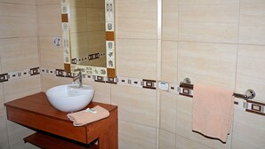 Chambre simple | Lavabo de la salle de bain