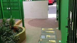 Entrada de la propiedad