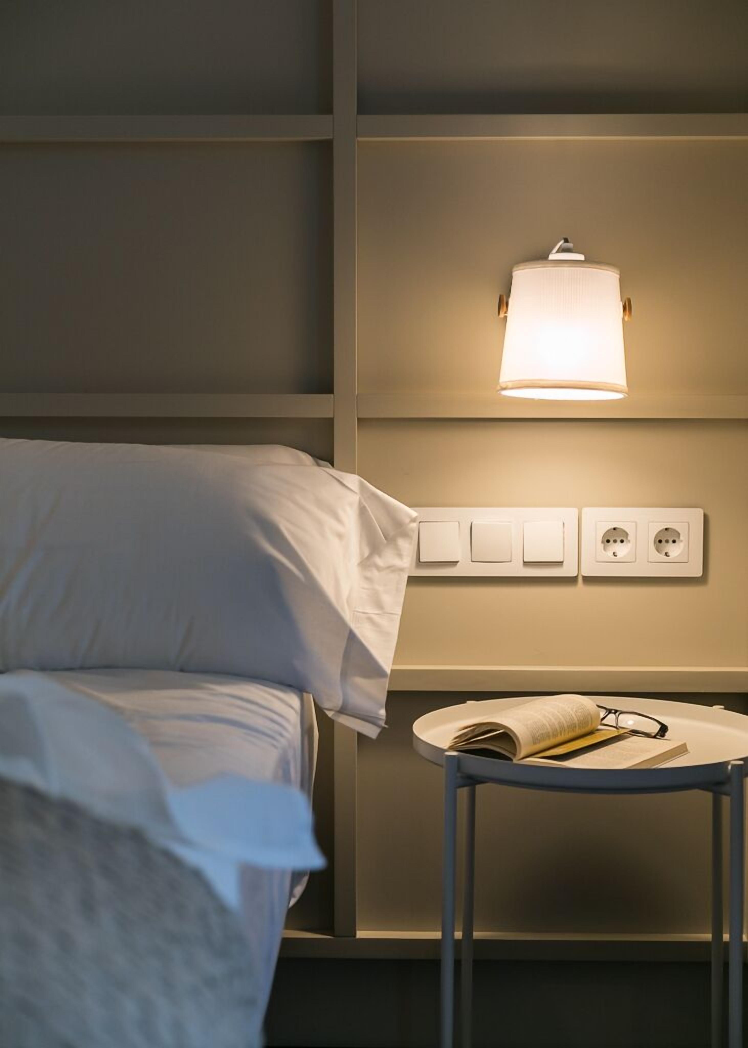 double or twin room | premium bedding, down duvets, memory-foam beds, in-room safe