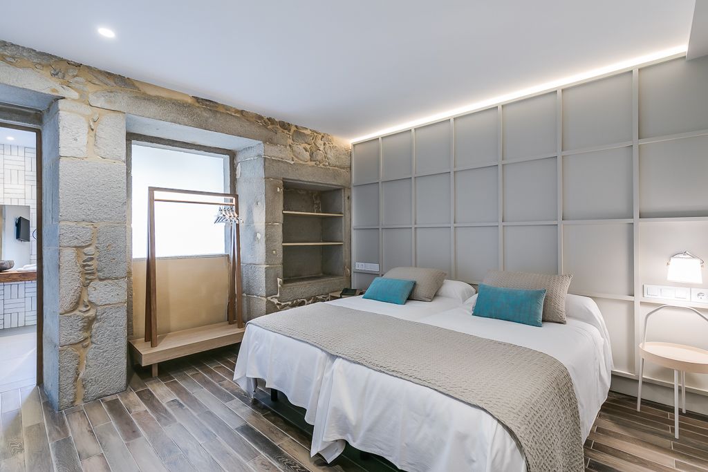 double or twin room | premium bedding, down duvets, memory-foam beds, in-room safe