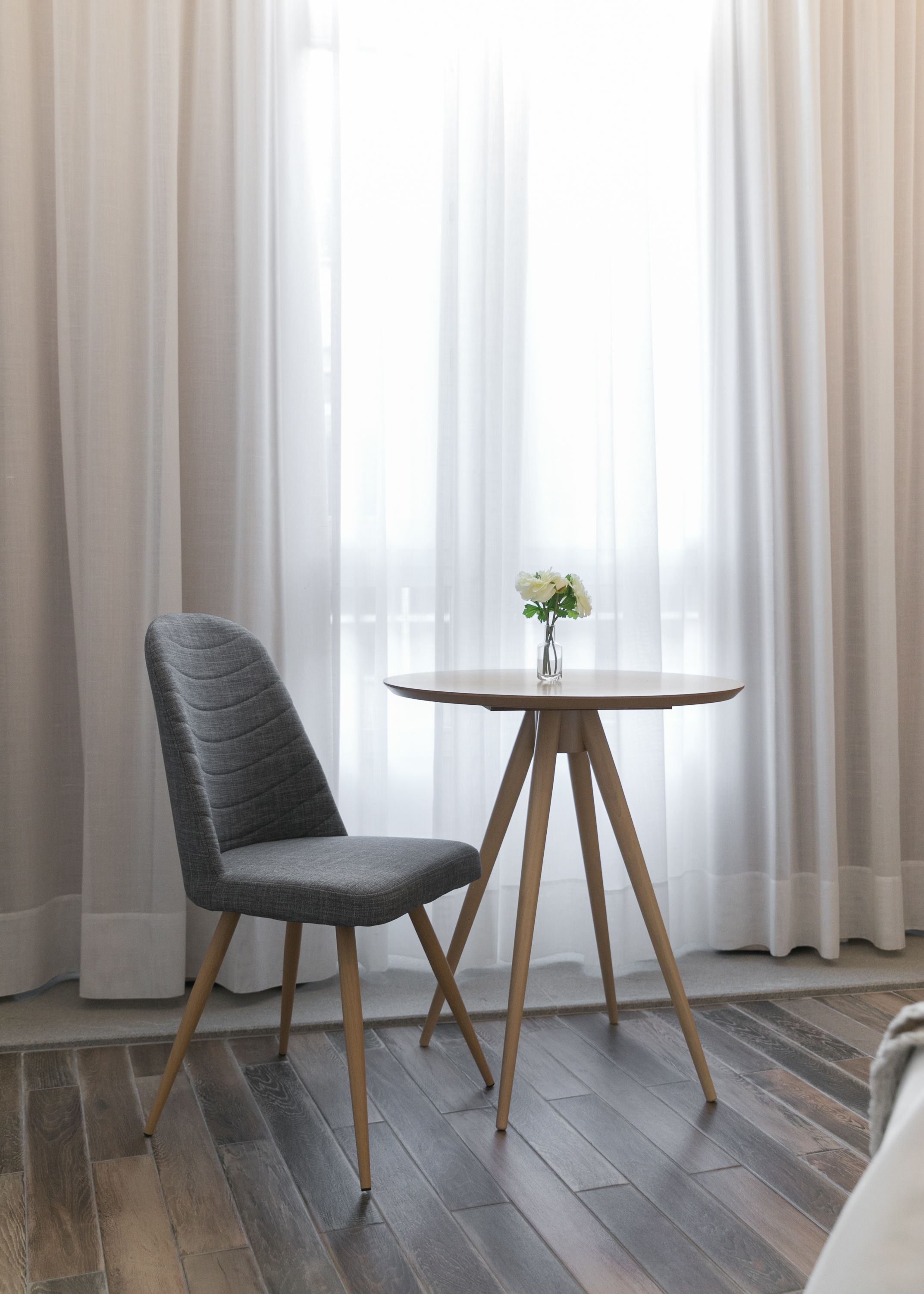 double or twin room | premium bedding, down duvets, memory-foam beds, in-room safe