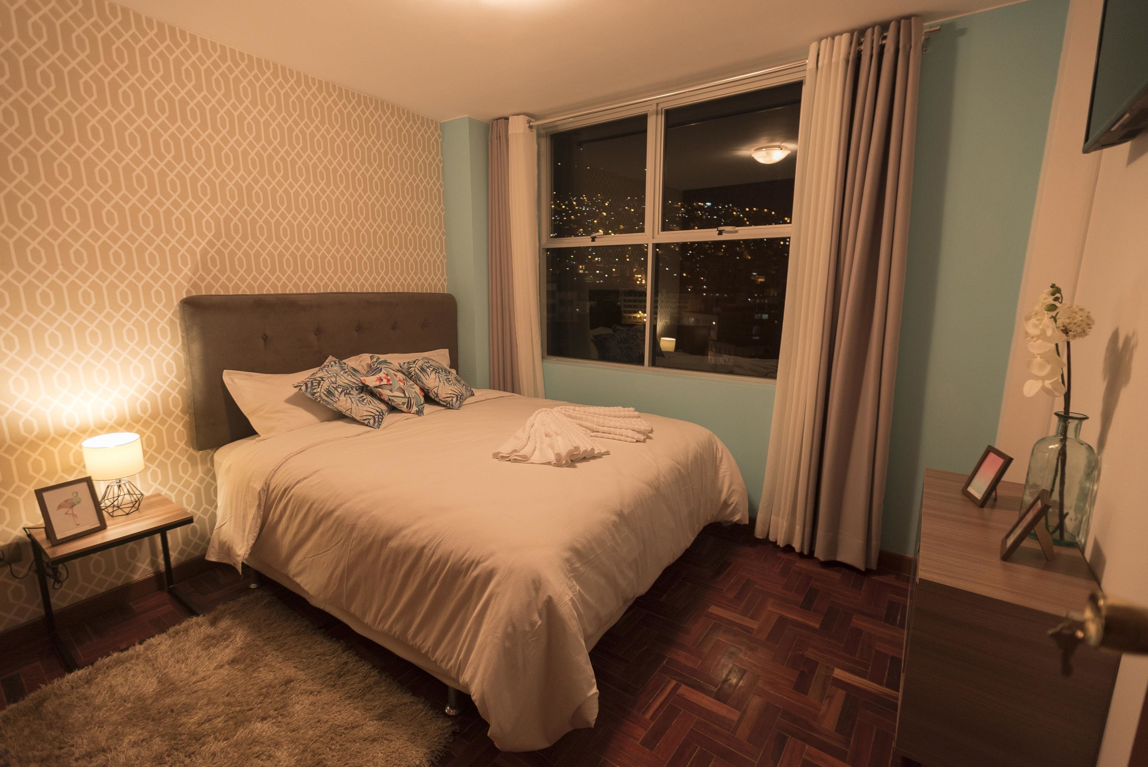 Premium bedding, down duvets, Tempur-Pedic beds, individually decorated