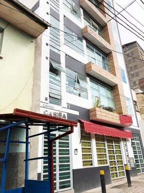 Fassade der Unterkunft