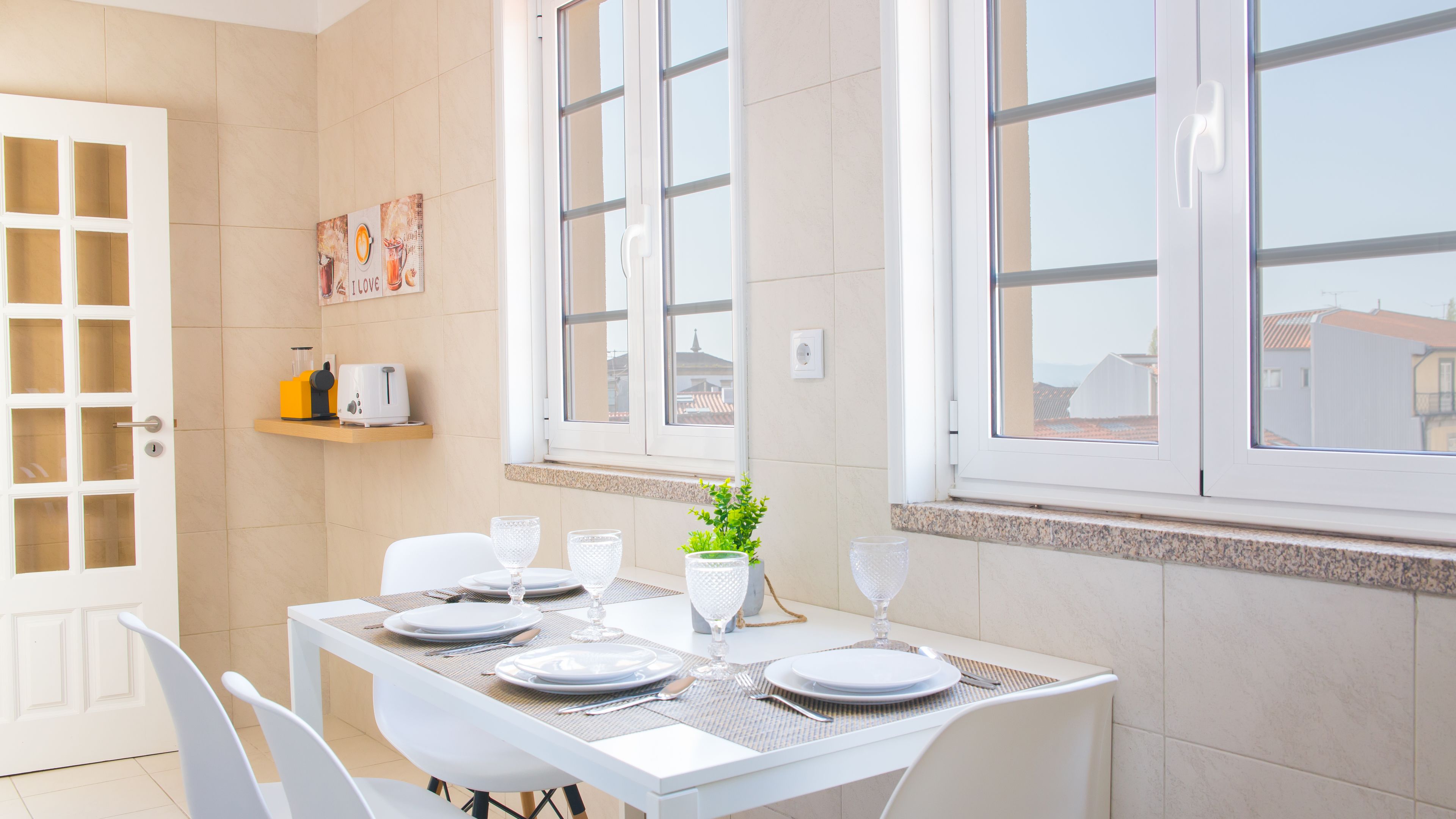 舒适公寓, 1 张大床和 1 张沙发床 (Praça 44 III) | 私人厨房 | 冰箱、微波炉（如有要求）、茶具/咖啡用具、电热水壶