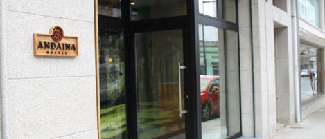 Entrada de la propiedad