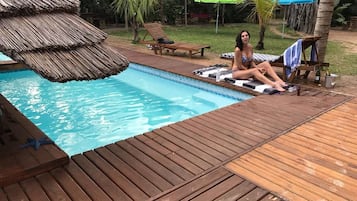 Cottage Deluxe, 2 chambres | Terrasse/Patio