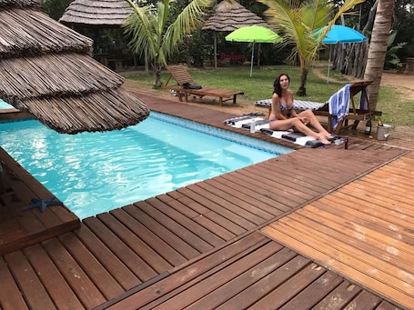 Deluxe Cottage, 2 Bedrooms | Terrace/patio. Visgraat Luxury Self Catering Unit