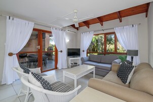 Classic Villa, 1 Bedroom | Living area | Flat-screen TV, table tennis