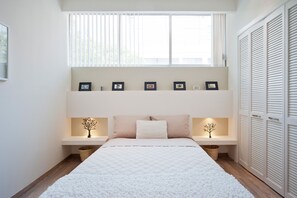 Rum - 1 kingsize-sÀng - icke-rökare | 1 sovrum, sÀngtillbehör av högsta kvalitet och memory foam-madrasser