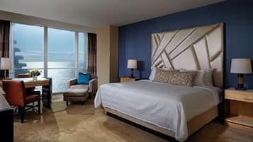 Premium bedding, in-room safe, desk, blackout curtains