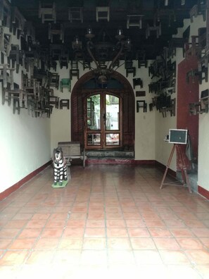 Entrada de la propiedad