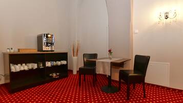 Blick von der Unterkunft