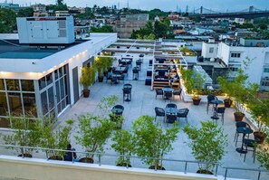 Terrasse sur le toit