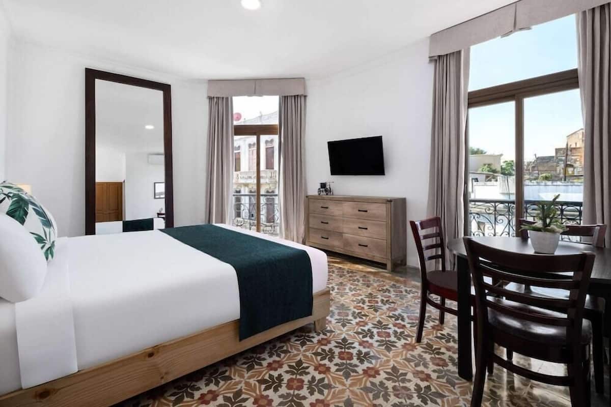 In-room safe, blackout drapes, iron/ironing board