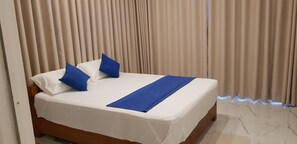 Kedap suara, Wi-Fi gratis, dan seprai linen