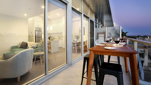 Executive Penthouse, 2 Queen Beds, Non Smoking | Balcony - StayCentral Brunswick Penthouse (Brunswick)