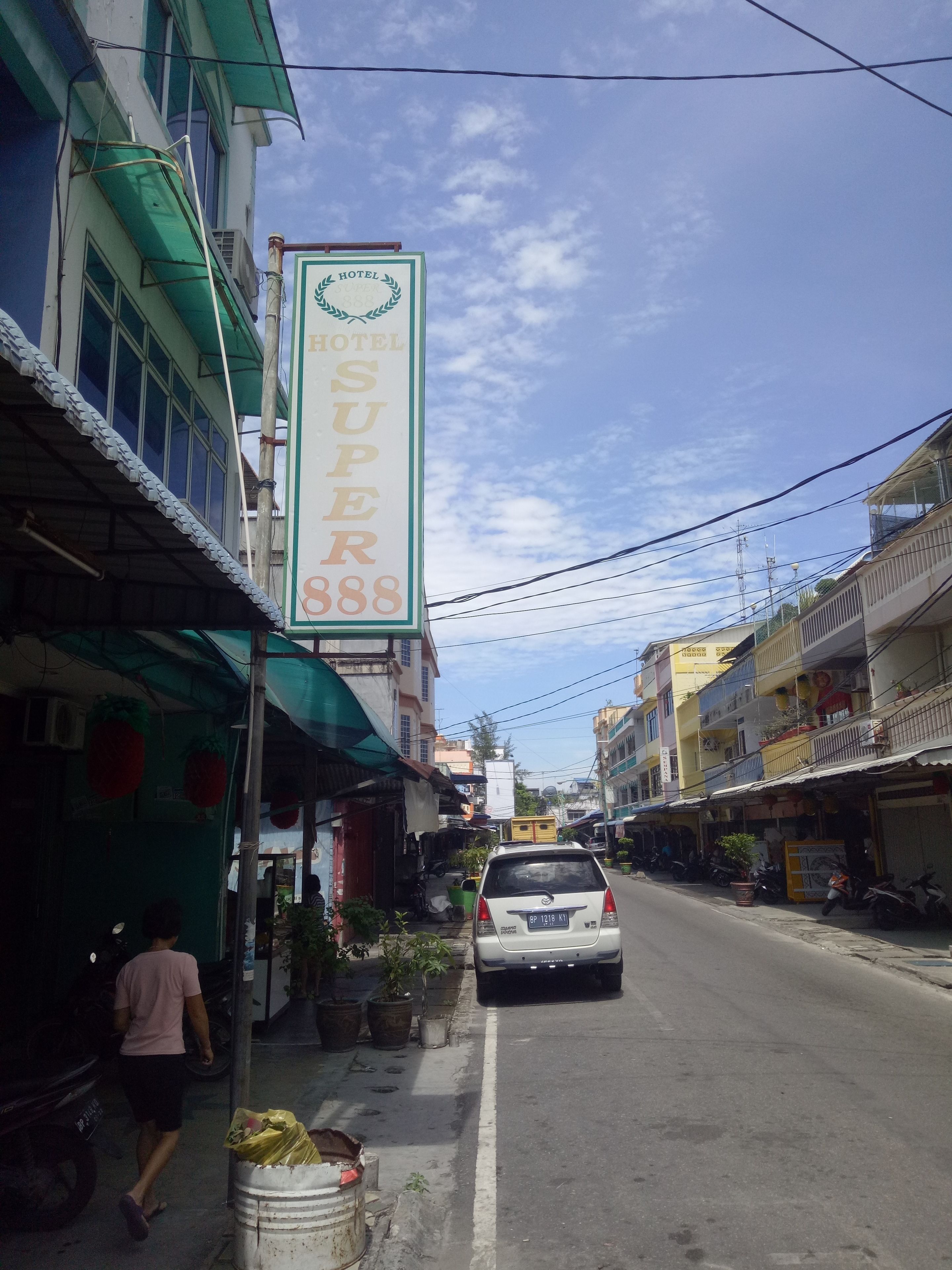 Fassade der Unterkunft