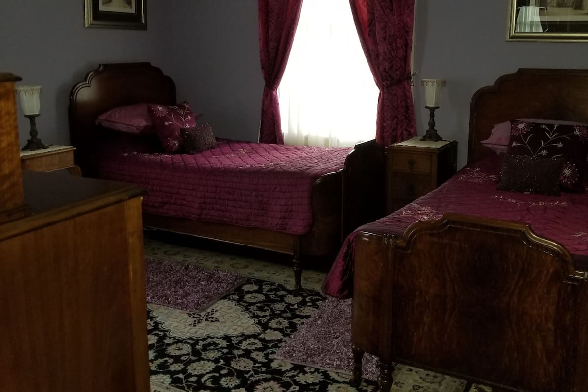 Desk, iron/ironing board (on request), WiFi (free)