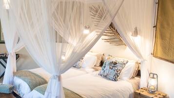 5 Schlafzimmer, Zimmersafe, individuell dekoriert