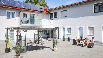 Fassade der Unterkunft