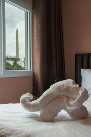 Standaard Twin kamer | Hypoallergeen beddengoed, een bureau, gratis wifi, beddengoed