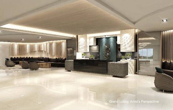 Reception - USP Suites at Shore Residences (Pasay)