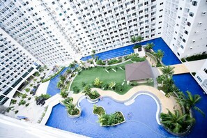 Apartment, 1 Bedroom, Accessible, Pool View | Outdoor pool