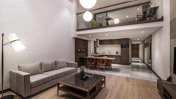 Superior Apartment, 2 Bedrooms | In-room safe, individually decorated, iron/ironing board, free WiFi