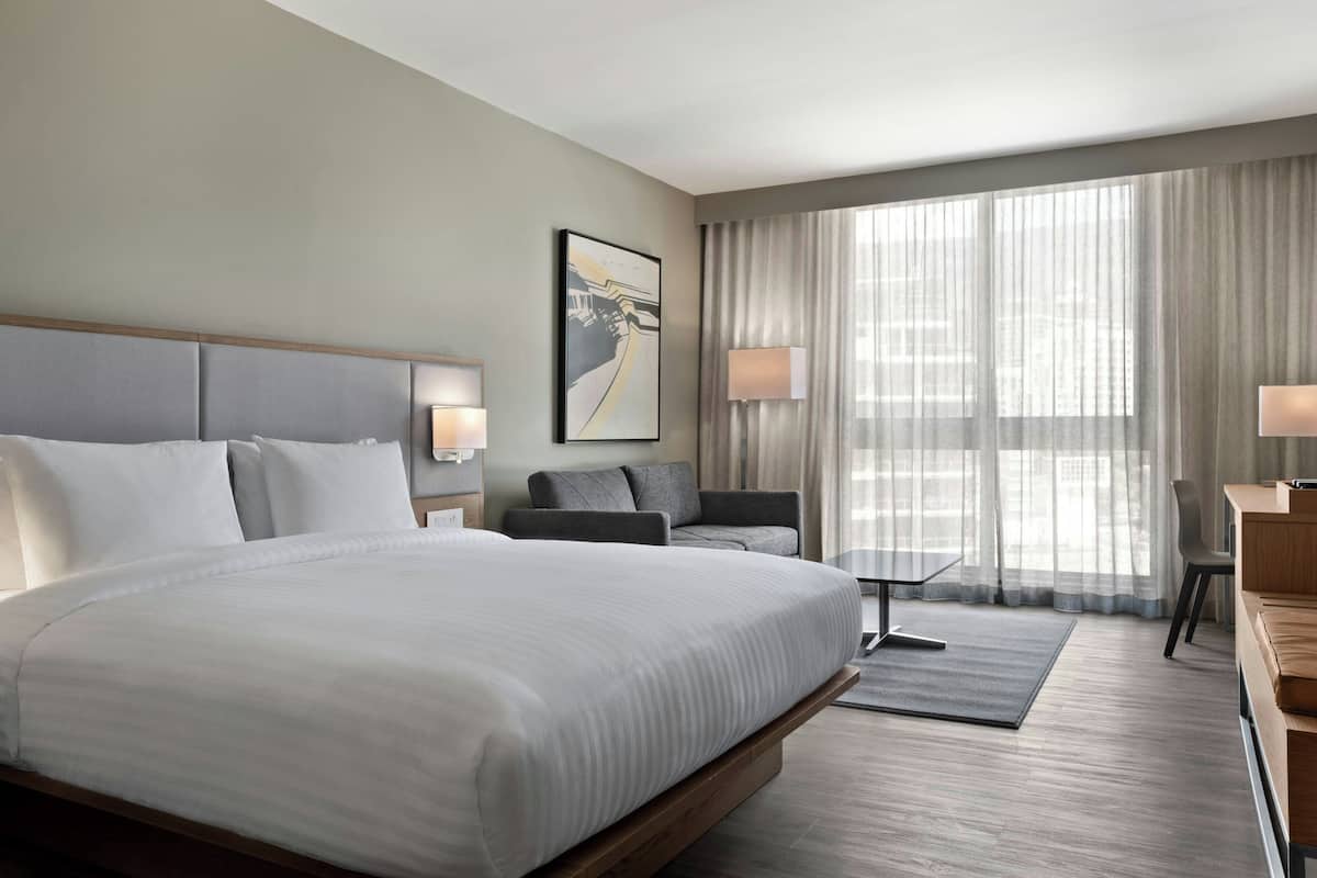 Chambre, 1 trÚs grand lit, non-fumeur, vue sur la montagne | 1 chambre, literie hypoallergénique