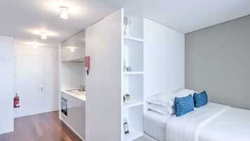 Superior Studio, River View | Living area | Flat-screen TV