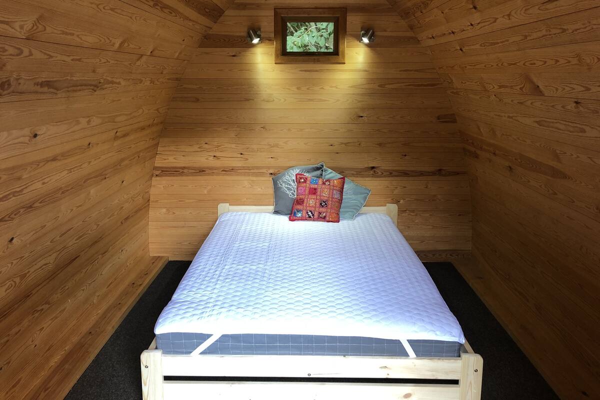 Standard Camping Pod, Shared Bathroom
