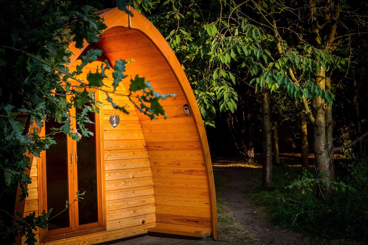 Deluxe Camping Pod, Ensuite