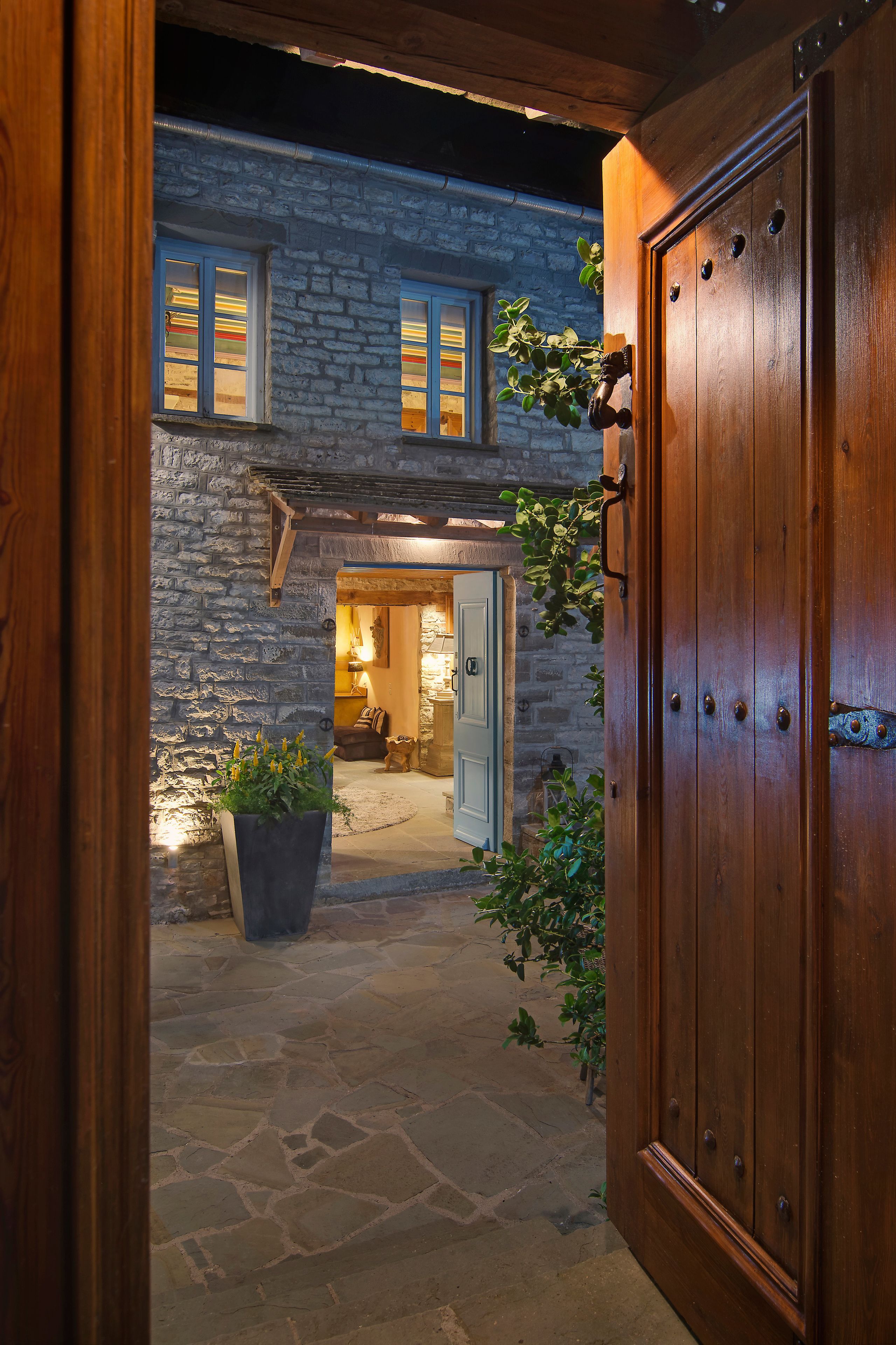 Enceinte de l’hébergement