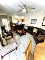 Apartment, 2 Bedrooms, Non Smoking | Living area | 32-inch flat-screen TV with cable channels, TV